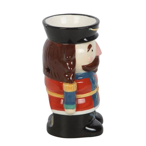 Quemador de Aceite y Calentador de Cera con Forma de Cascanueces de Navidad