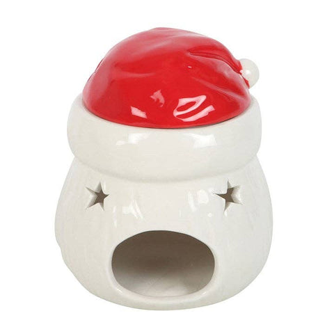 Quemador de Aceite y Calentador de Cera con Forma de Papá Noel para Navidad