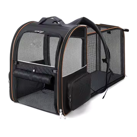 Mochila Transportadora de Mascotas Extensible