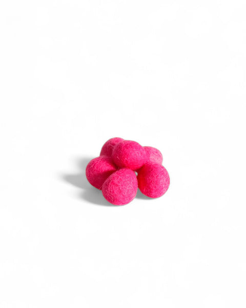 Bola de fieltro Fucsia