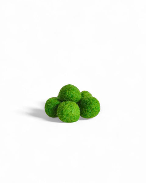 Bola de fieltro Verde medio