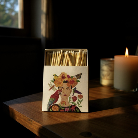 Caja de cerillas grade - Floral