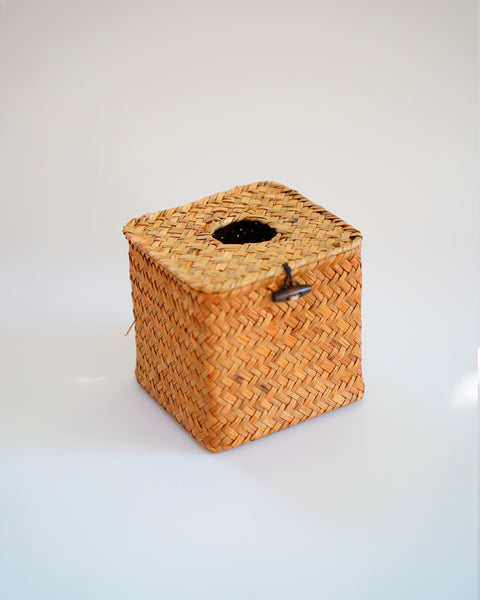 Caja para pañuelos de papel – Fibras naturales