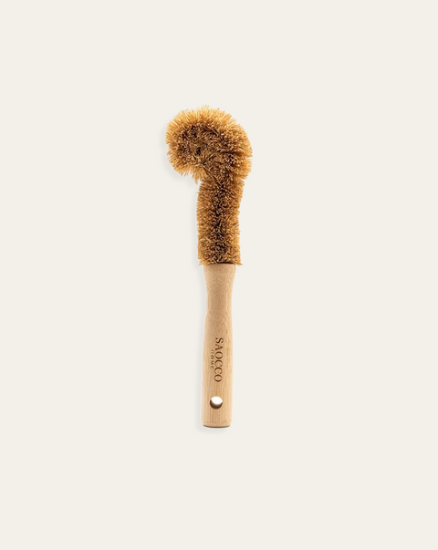 Wooden tableware brush
