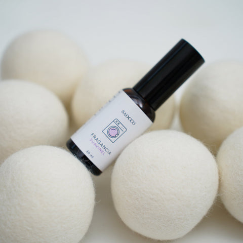 Perfume bolas secadora