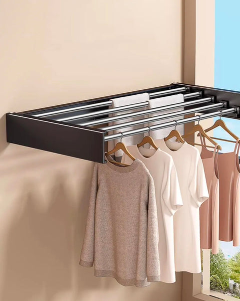 Tendedero plegable pared 80 cm