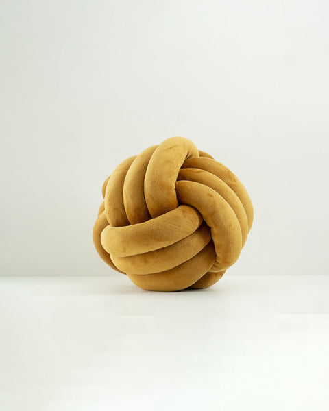 Cojín Nudo Terciopelo Teddy - Saocco