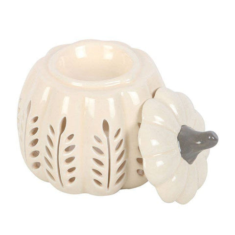 Calentador de cera para wax melts Calabaza de Otoño crema