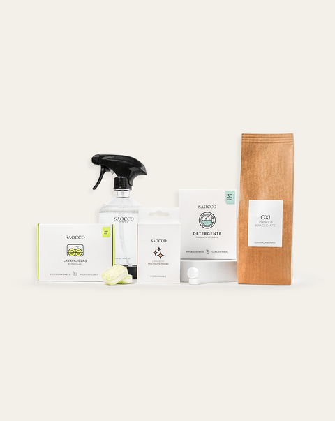 Pack Saocco Eco-Clean : Nettoyage naturel et efficace