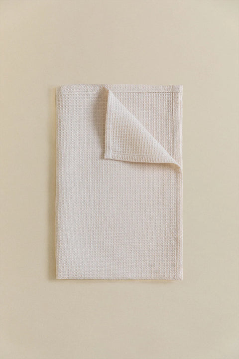 Paño de Cocina en Algodón beige