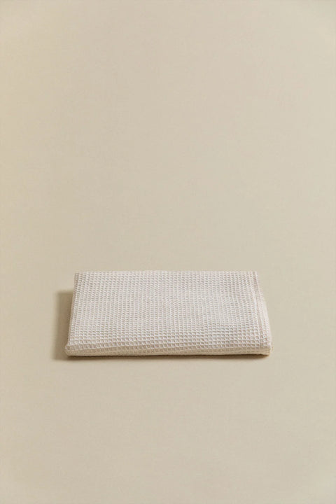 Paño de Cocina en Algodón beige