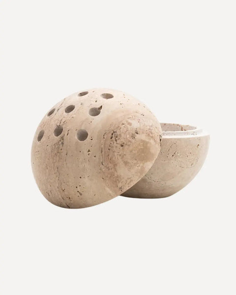 Quemador de Incienso Travertino beige - Saocco