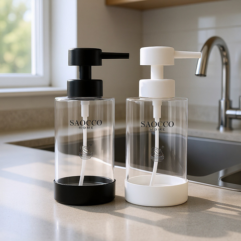 Dispensador de Jabón de Cristal 300ml