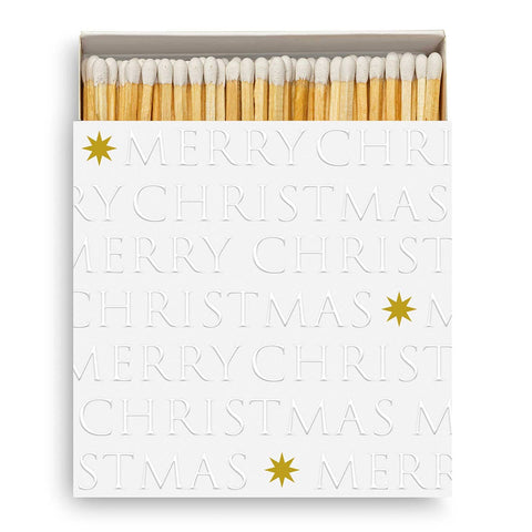 Cerillas largas - Merry Christmas star
