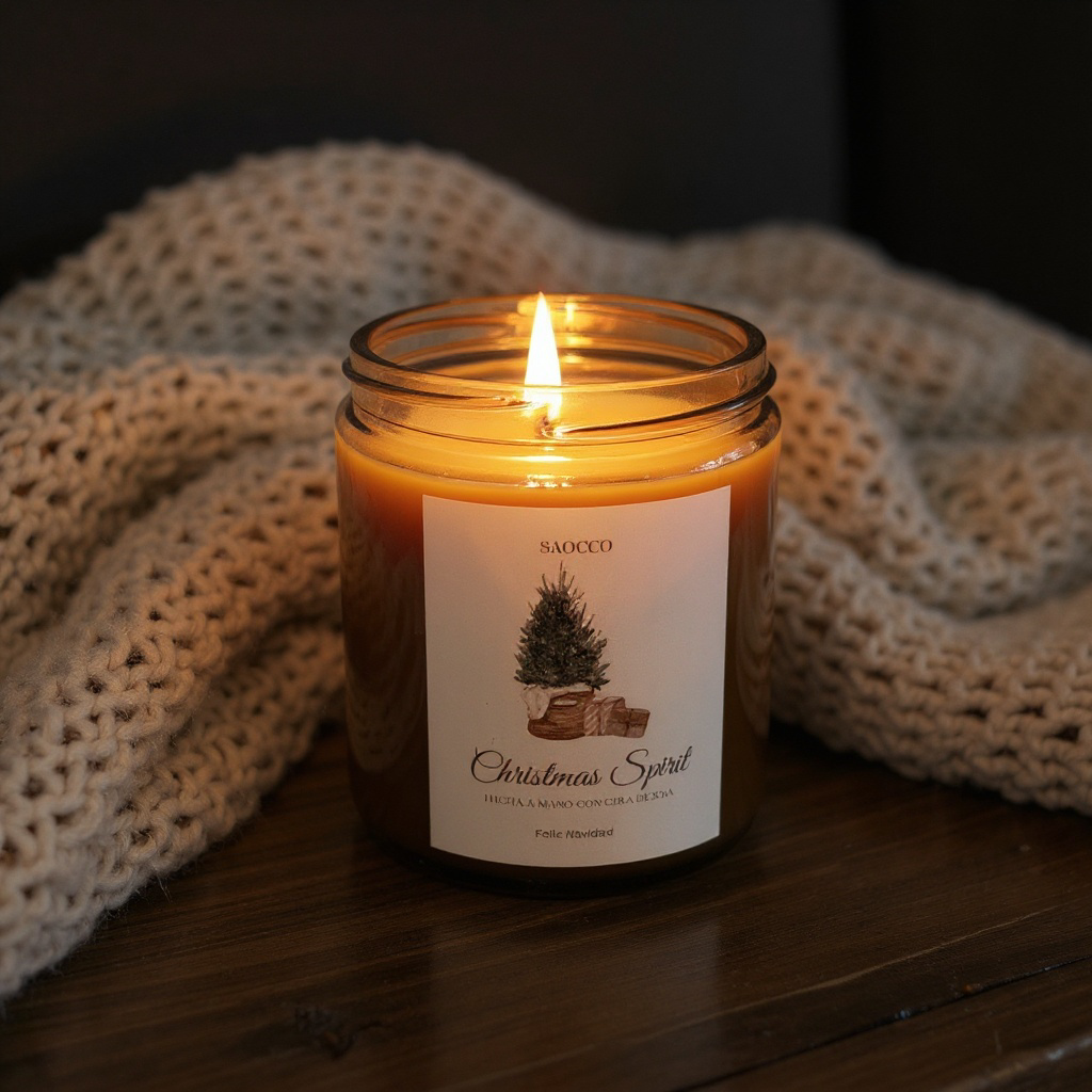 Vela Navidad Christmas Spirit