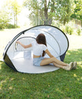 Carpa de Playa Pop-Up Saocco jardines y playa
