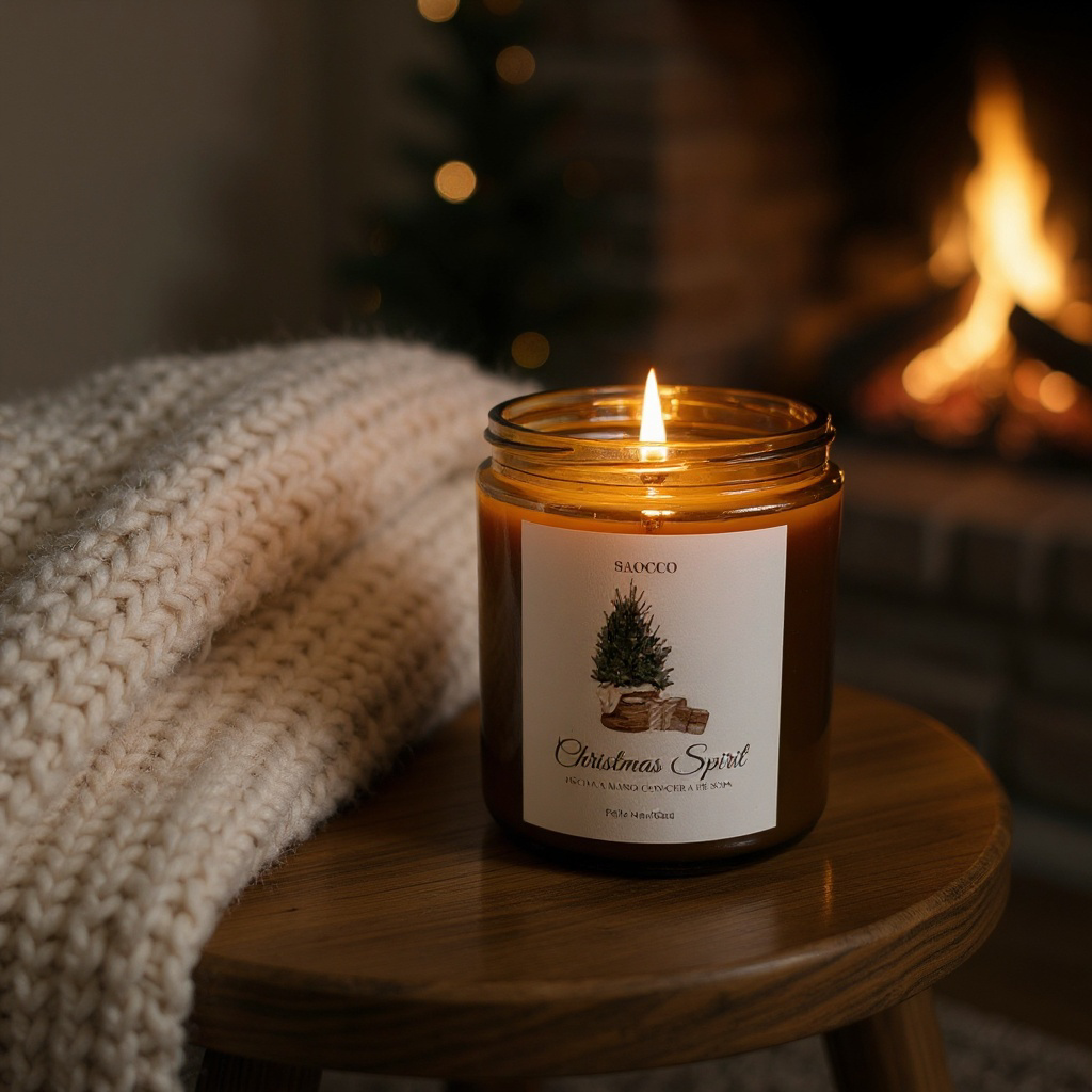 Vela Navidad Christmas Spirit