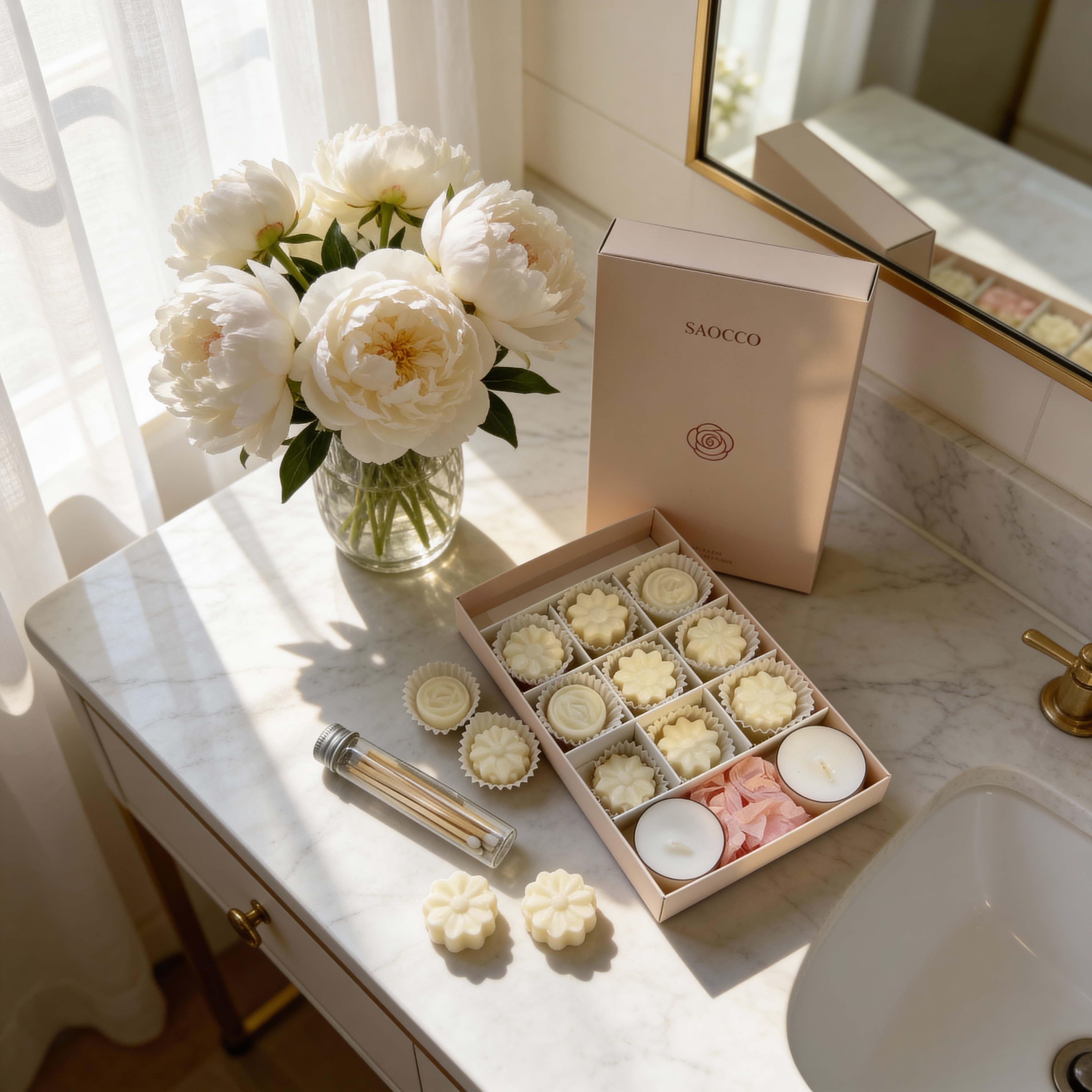 Caja Wax Melts LUX – 18 Flores