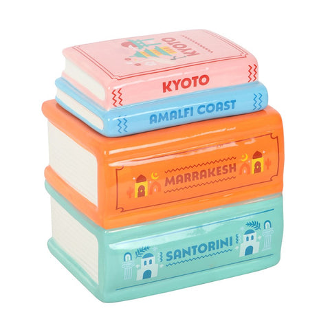 Calentador wax melts libros de viajes