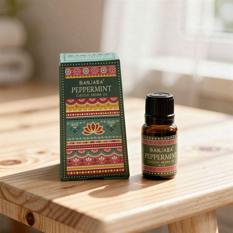 Aceite Aromático Peppermint Banjara