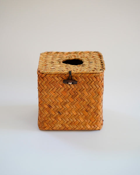 Caja para pañuelos de papel – Fibras naturales