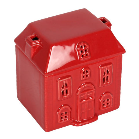Calentador de wax melts Casita Roja