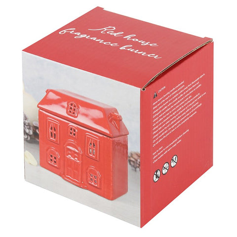 Calentador de wax melts Casita Roja