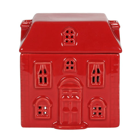 Calentador de wax melts Casita Roja