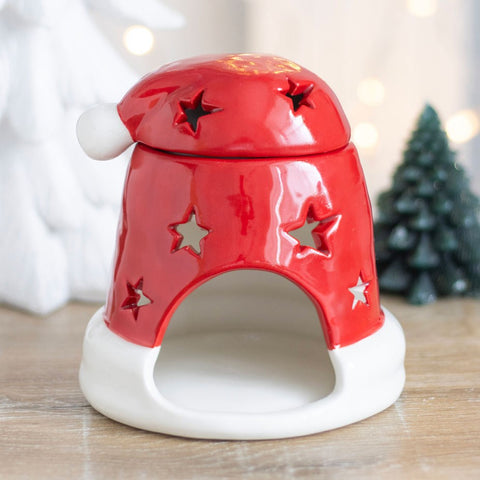 Calentador de wax melts Gorro de Santa Claus