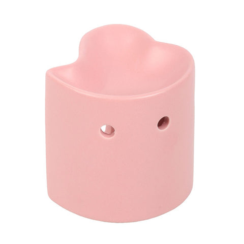 Calentador de Wax Melts Corazón Rosa