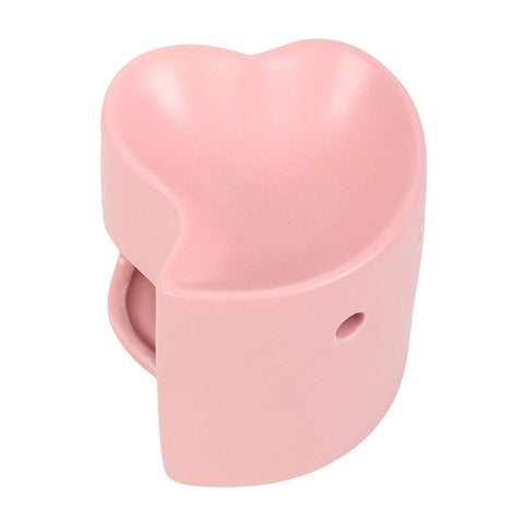 Calentador de Wax Melts Corazón Rosa
