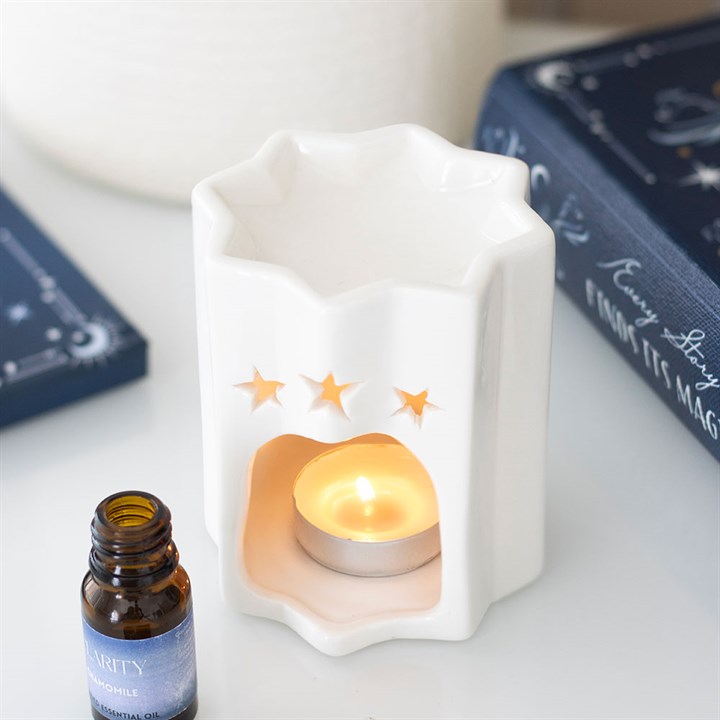 Calentador de Wax Melts Estrella Blanca