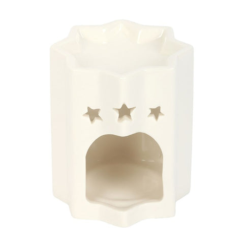 Calentador de Wax Melts Estrella Blanca