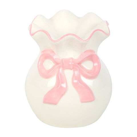 Calentador de Wax Melts Lazo Rosa