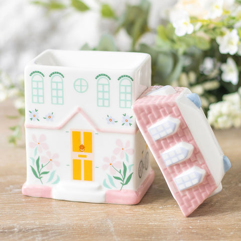 Calentador de wax melts Casita Pastel