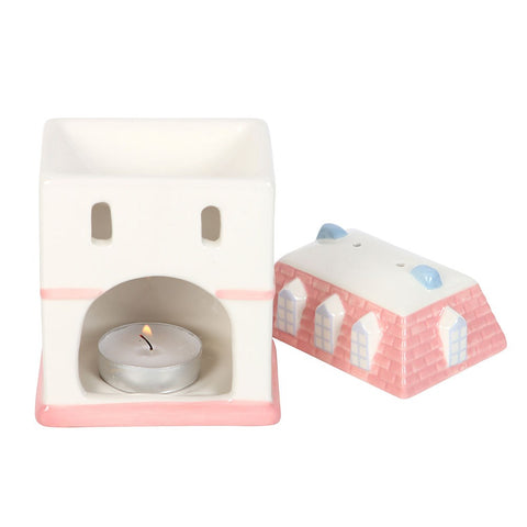 Calentador de wax melts Casita Pastel