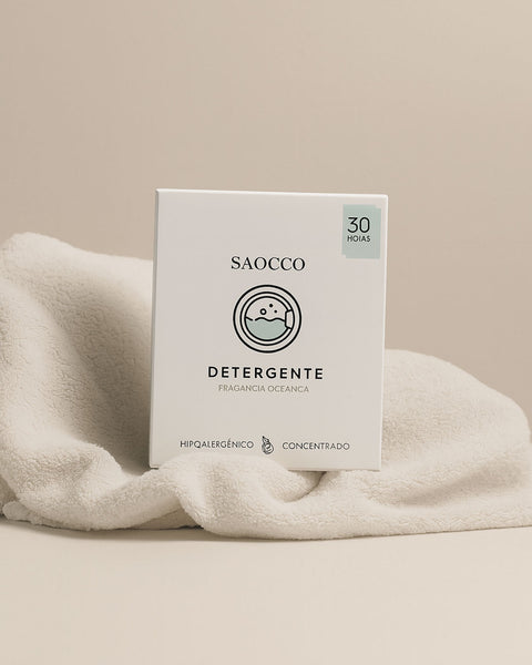 Detergent in sheets Oceanic fragrance