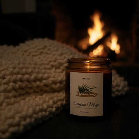Vela Navidad Evergreen Magic