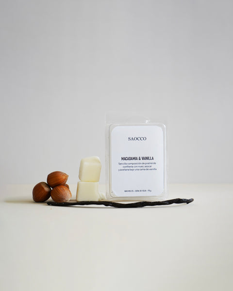 Wax Melts Macadamia y Vainilla