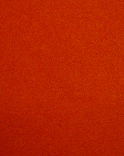 Fieltro de lana Rojo terracota