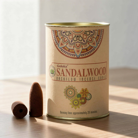 Incienso Cono Goloka Sandalwood