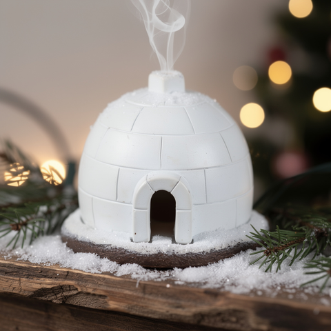 Quemador Incienso para conos Iglú