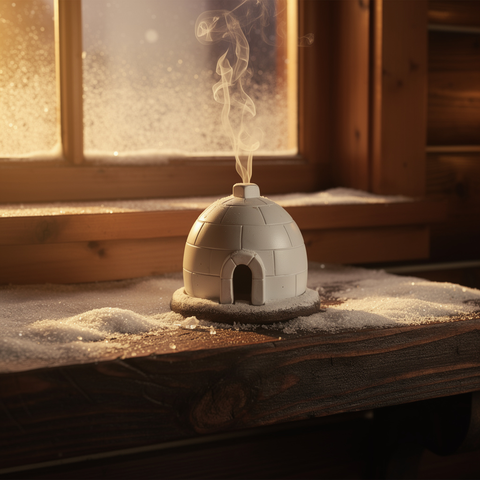 Quemador Incienso para conos Iglú