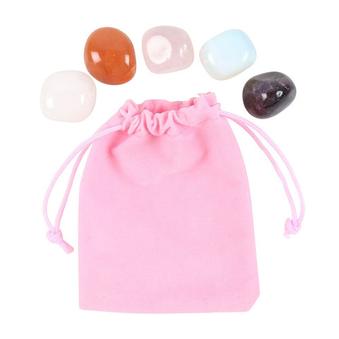 Set de 5 Cristales para la Energía Divina Femenina