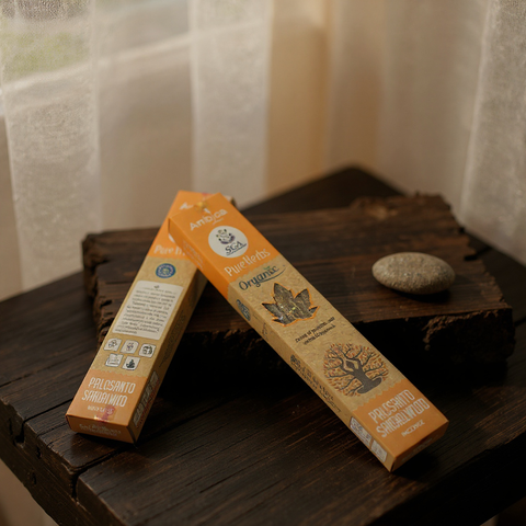 Incienso Orgánico Palo Santo & Sándalo – Pure Herbs