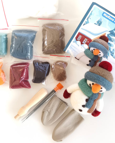 Kit DIY muñeco de nieve