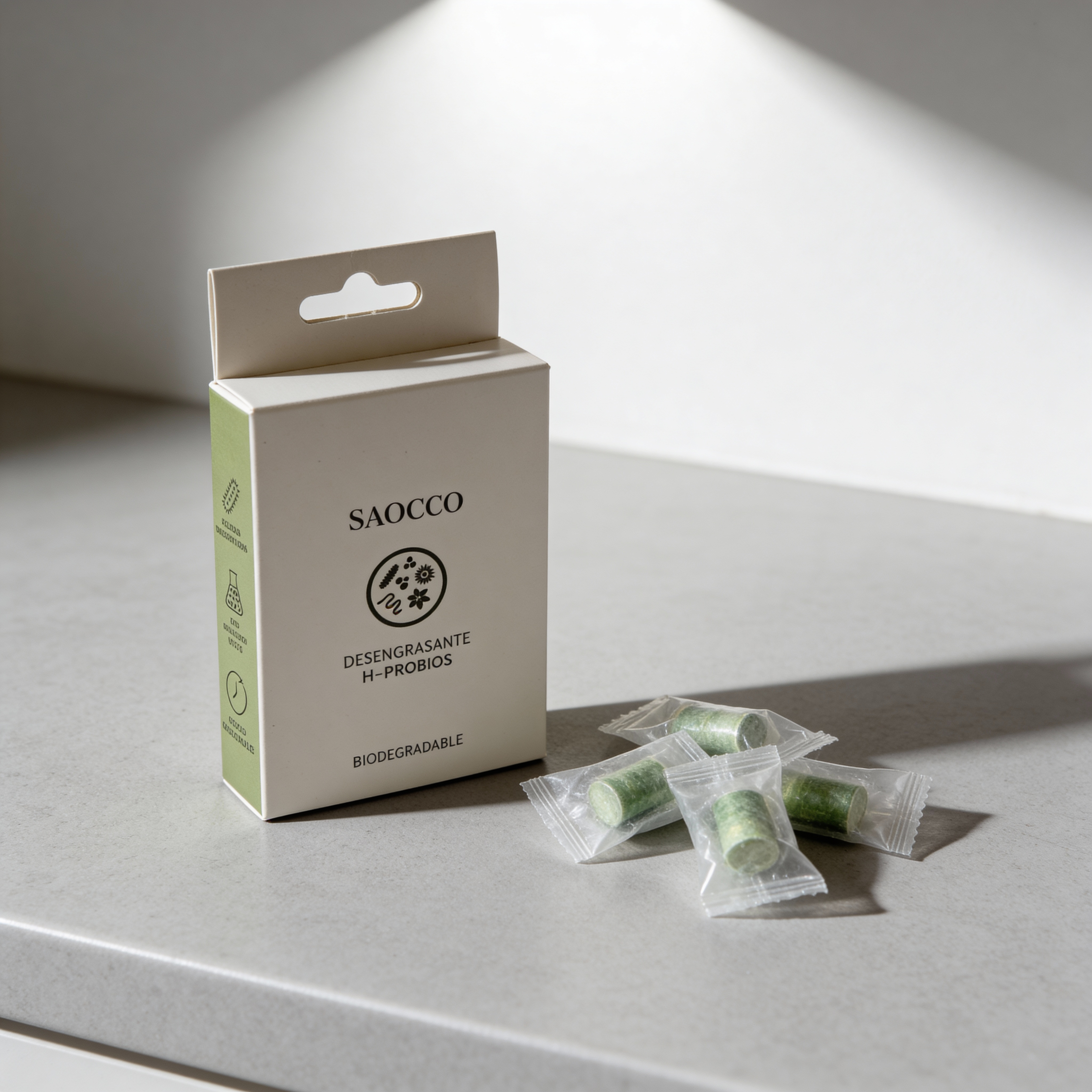 Desengrasante Probiótico Natural en Pastillas