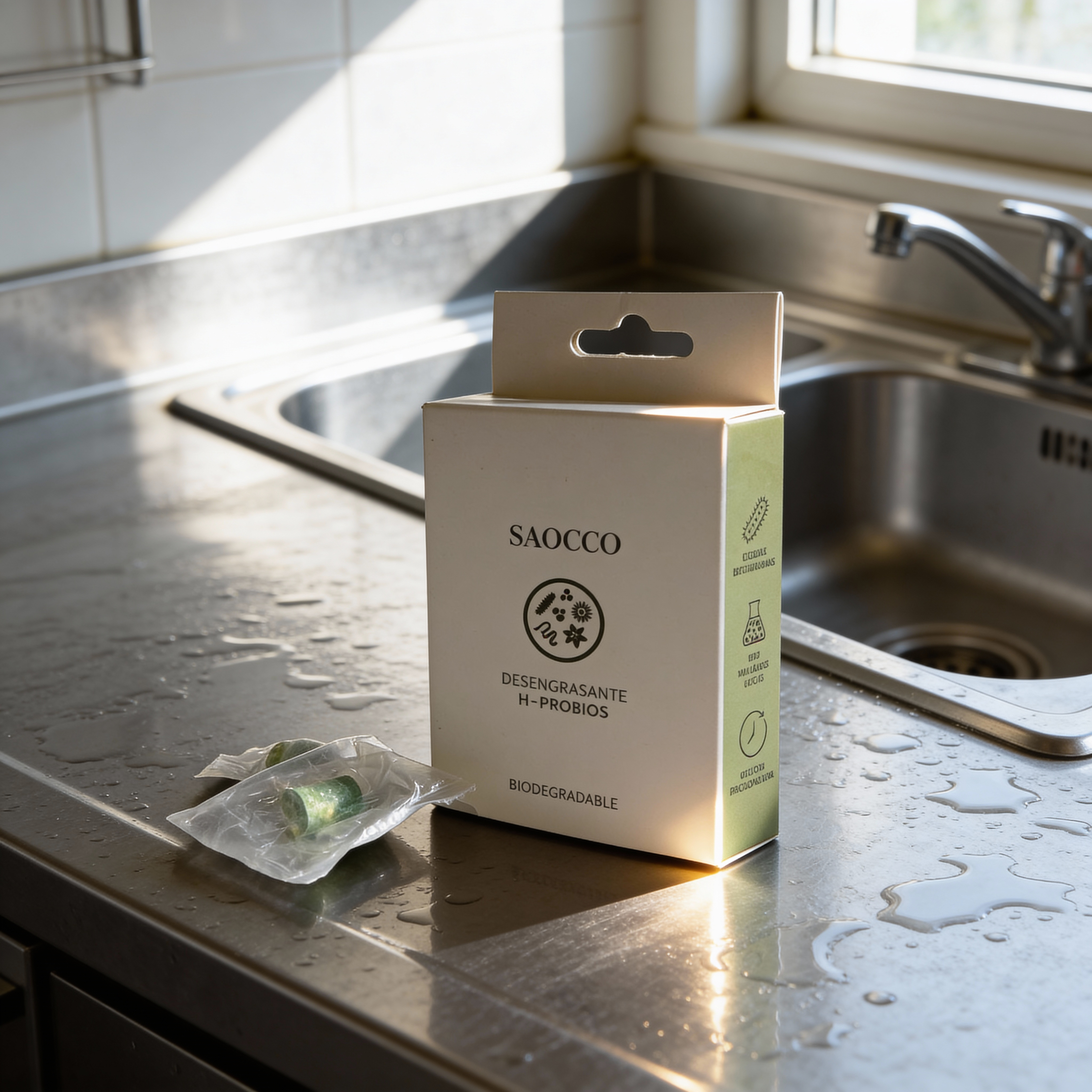 Desengrasante Probiótico Natural en Pastillas