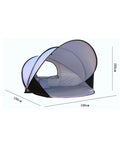 Medidas Carpa de Playa Pop-Up Saocco