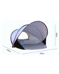 Medidas Carpa de Playa Pop-Up Saocco